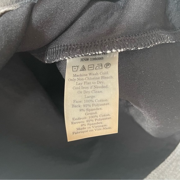 Everlane Gray City Street Short Sleeve Fleece Sweatshirt Crewneck Pullover L - Picture 7 of 12